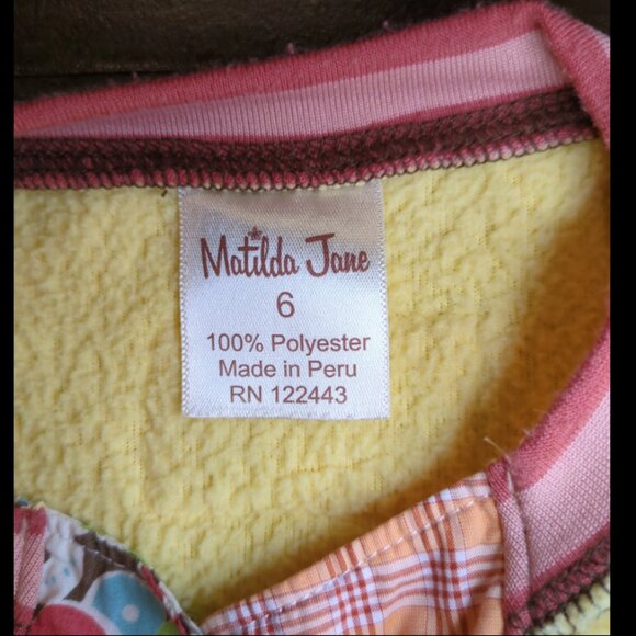 6 Matilda Jane Miss Sunshine Cardigan Sweater Jacket Home Grown Vintage - Picture 9 of 11